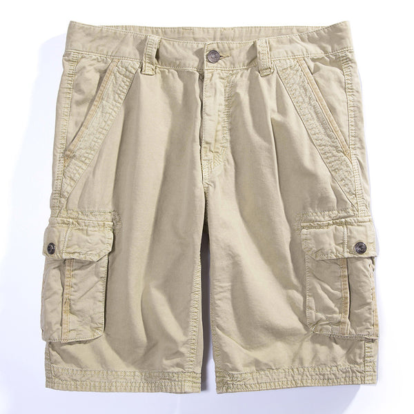 Pantalones Casuales Hombre Cintura Elástica Multibolsillos - Image 4
