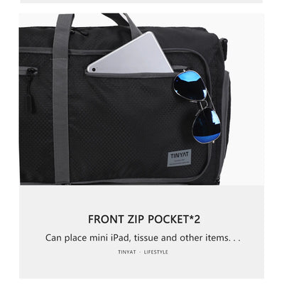 Bolsa de Viaje Plegable con Bandolera - Capacidad Extra Grande Portátil - Image 13