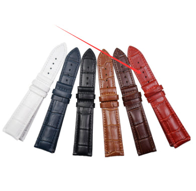 Correa de Reloj en Cuero Genuino para Hombre, Perfil Delgado, Compatible Universal - Image 5