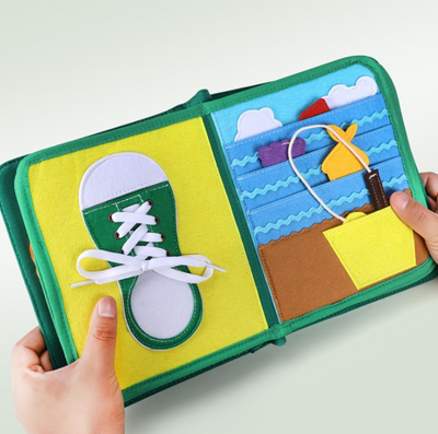 Libro de Tela Educativo para Bebés - Juguete de Aprendizaje Temprano - Image 19