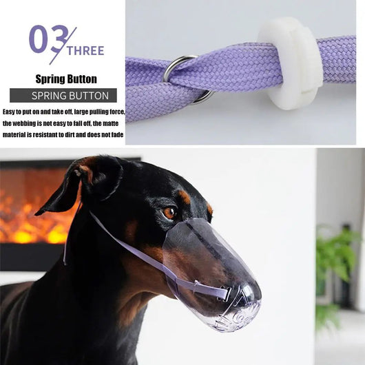 Bozal Ajustable Anti-Mordida para Gatos | Máscara de Aseo y Baño Segura - Image 4