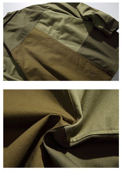 Camisa Militar Suelta Casual para Hombre - Estilo Montaña - Image 8