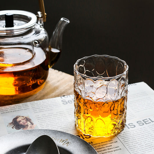 Vaso de Whiskey Europeo con Borde Dorado y Cristal Grueso Grabado - Image 12