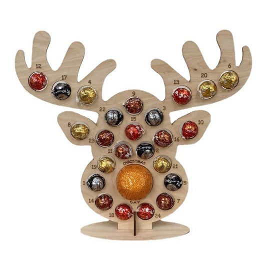 Calendario de Adviento Navideño de Madera - Image 3
