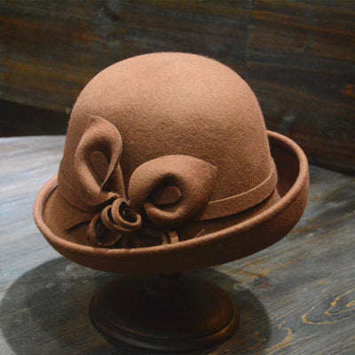Gorro de Lana para Mujer con Borde Enrollado - Diseño Elegante y Versátil - Image 4