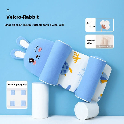 Almohada Correctora de Cabeza para Bebé Xiaomi 0-12 Meses con Cáscara de Trigo - Image 6