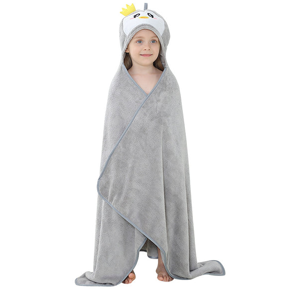 Albornoz Infantil Micron Súper Suave - Manta Coral Fleece para Bebé