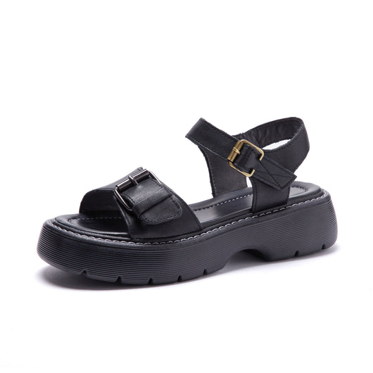 Sandalias Plataforma Velcro Casual - Comodidad de Verano - Image 12
