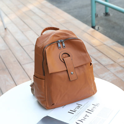 Mochila Bolso de Cuero Genuino para Mujer - Gran Capacidad y Estilo - Image 10