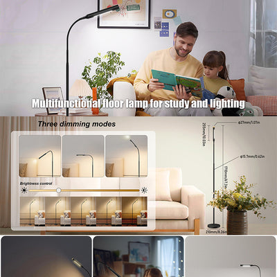 Lámpara de Pie Regulable para Lectura - Luz Cálida Ajustable - Image 12