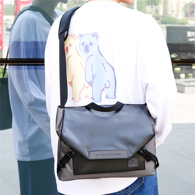 Bolsa Mensajera de Cuero Vintage para Hombre - Maletín Crossbody Ejecutivo de Gran Capacidad - Image 28