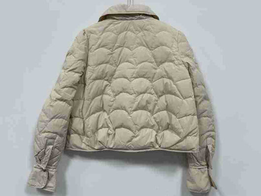Chaqueta Acolchada Corta Cuadros Rojo Diamante - Image 9