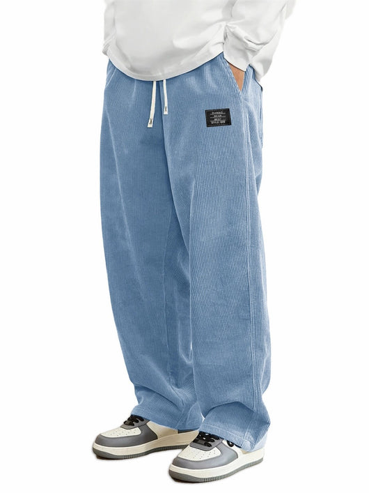 Pantalones de Pana Relajados para Hombre - Image 13