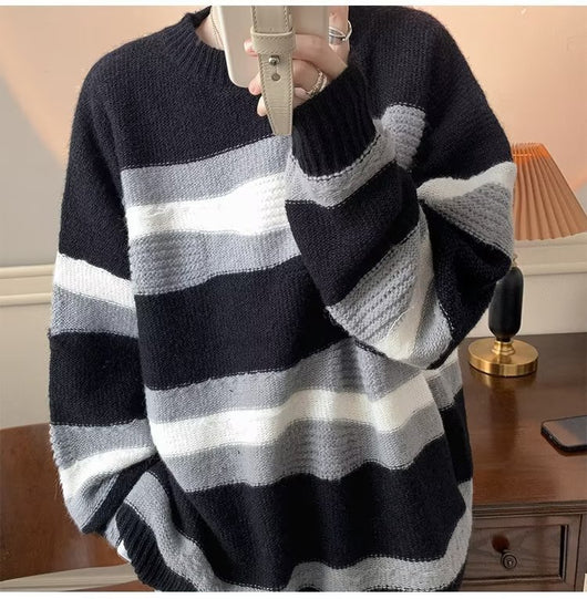 Suéter Holgado para Hombre - Comodidad Invernal Relajada - Image 9