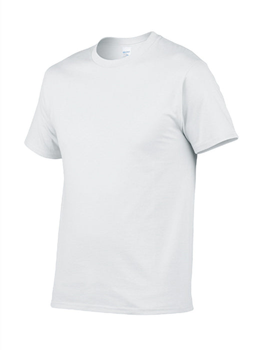 Camiseta Básica de Cuello Redondo en Algodón para Hombre - Image 22