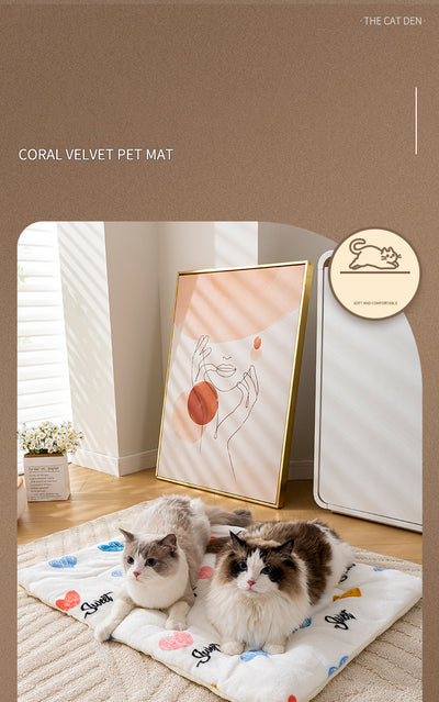 Manta Térmica de Felpa para Mascotas - Confortable y Cálida para Perros y Gatos - Image 22