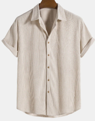 Camisa Casual de Manga Corta para Hombre - Image 16