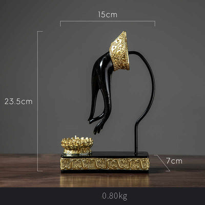 Ornamento Zen Portavelas Bergamota Tailandesa Gesture - Image 13