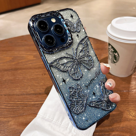 Funda Mariposa Glitter Brillo Antiimpacto - Image 4