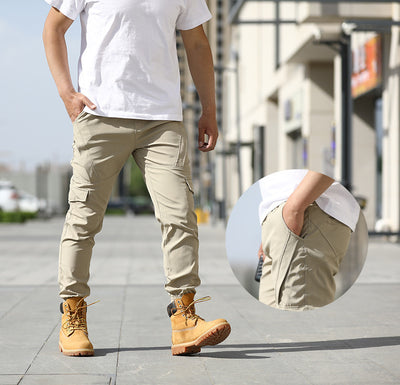 Pantalones Cargo Deportivos con Múltiples Bolsillos para Hombre - Image 10