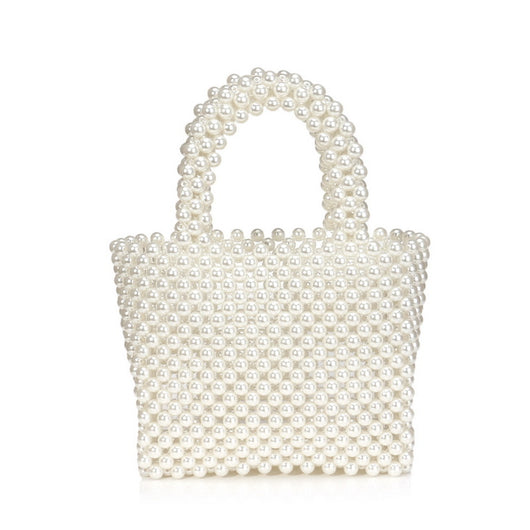 Bolso de Mano Elegante con Perlas - Estilo Europeo Multiuso - Image 3