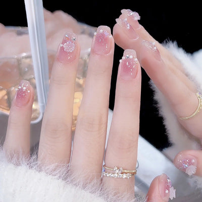 Uñas Postizas Cat Eye Rubor - Parches de Manicura Lista para Usar - Image 94