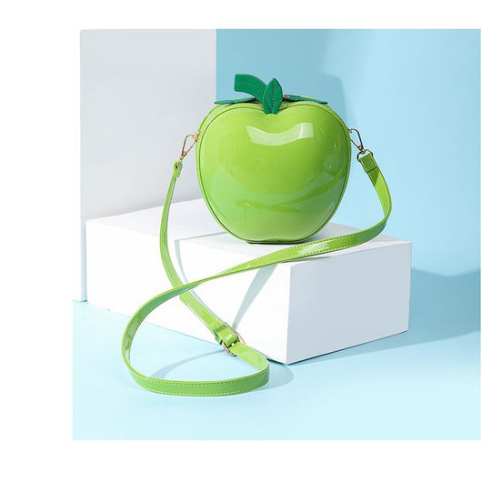 Bolsa Portátil con Diseño de Manzana para Teléfono y Maquillaje - Image 2