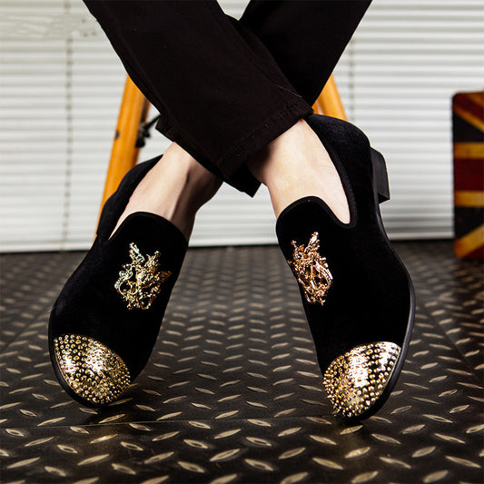 Zapatos de Ante Británico con Borlas Transpirables para Hombre