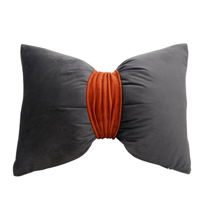 Almohada de Cintura Terciopelo con Moño Elegante - Image 25