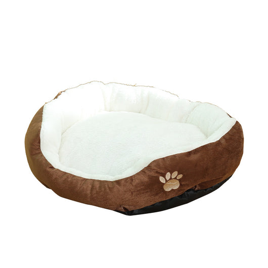 Cama Redonda para Mascotas Desmontable y Lavable - Refugio Cómodo para Perros y Gatos - Image 2