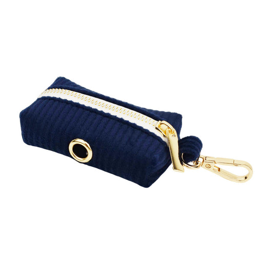 Collar y Correa para Perro en Pana Azul Marino - Cuerda de Sujeción para Exterior - Image 7