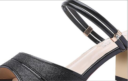 Sandalias de Tacón Medio Versátiles para Verano - Diseño Multiuso - Image 14