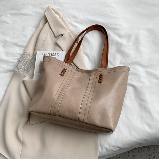 Bolsa de Compras Portátil de Gran Capacidad con Asa Simple - Image 9