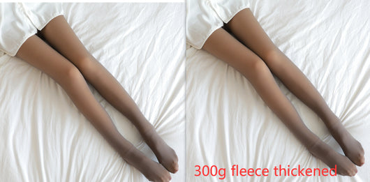 Leggings Térmicos Translúcidos Talla Grande con Forro Polar para Invierno - Image 10