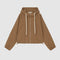 Chaqueta con Capucha de Algodón Popelina