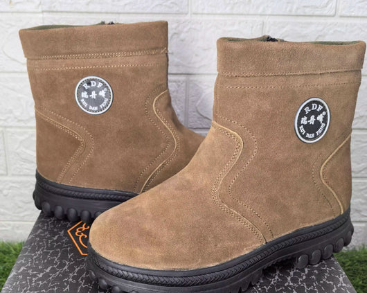 Botas de Trabajo Cortas en Lana Pura con Forro Térmico - Image 5