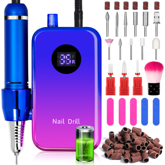 Pulidora de Uñas Portátil Recargable de Alta Potencia