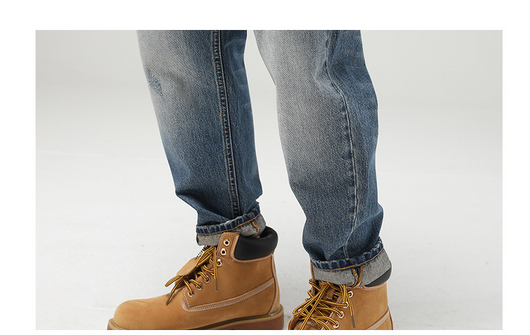 Jeans Retro Clásicos para Hombre - Estilo Vintage Atemporal - Image 6