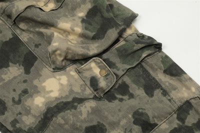 Pantalones de Trabajo Camuflaje Tie-dye Multi-bolsillos para Montaña - Image 9