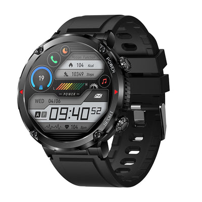 Reloj Inteligente Deportivo con Pantalla Grande HD - Monitor de Frecuencia Cardíaca y Presión Arterial - Image 3