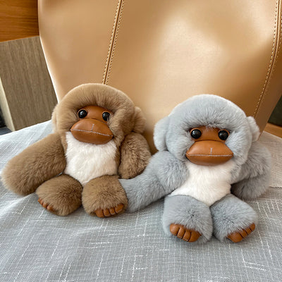 Monedero Colgante Mono de Peluche con Brazos Largos