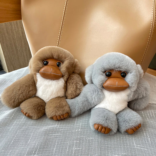 Monedero Colgante Mono de Peluche con Brazos Largos