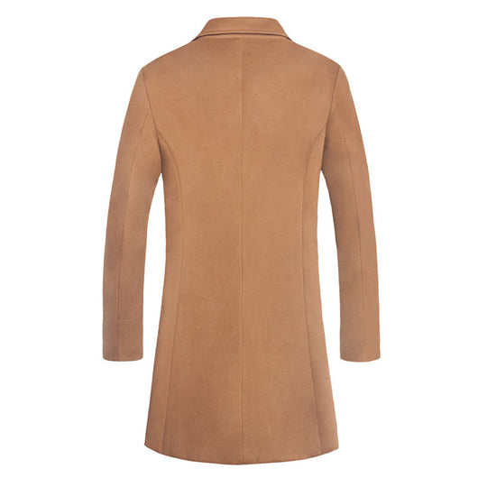 Chaqueta Casual de Botón Único en Colores Sólidos - Image 12