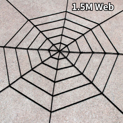 Decoración Halloween Araña Gigante y Fantasma Esponjoso para Casa Embrujada - Image 10