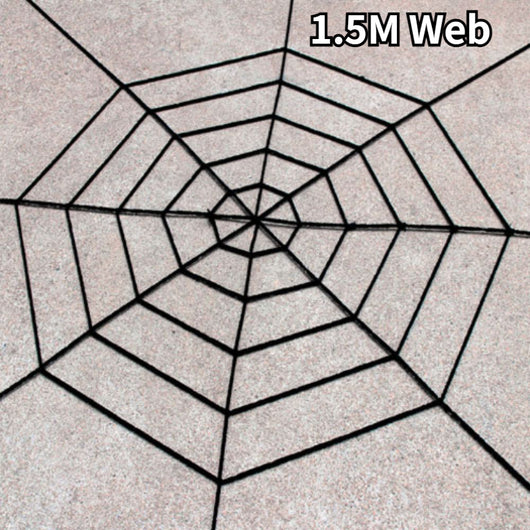 Decoración Halloween Araña Gigante y Fantasma Esponjoso para Casa Embrujada - Image 10
