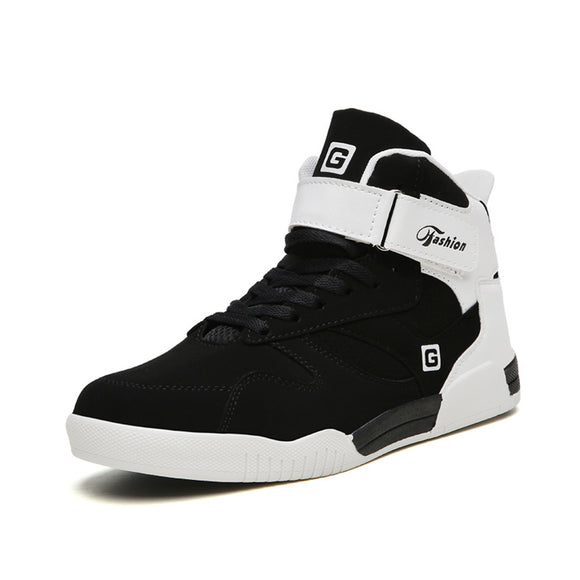 Tenis Casuales Altos para Hombre Talla Grande - Otoño Invierno