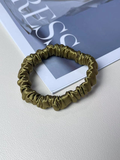Anillo Elástico de Seda para Cabello - Suave sin Marcas - Image 28
