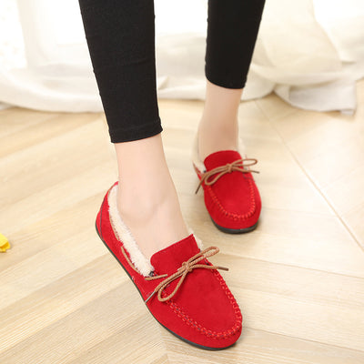 Zapatillas de Mujer Cálidas y Cómodas con Forro de Algodón Suave - Image 13