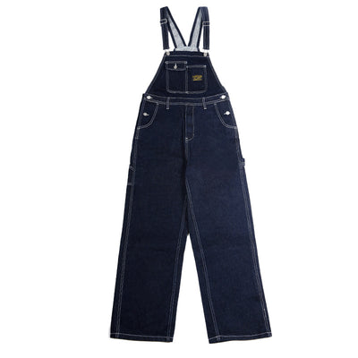 Pantalón Peto Vaquero Vintage a Rayas para Hombre - Estilo Cowboy Clásico - Image 6