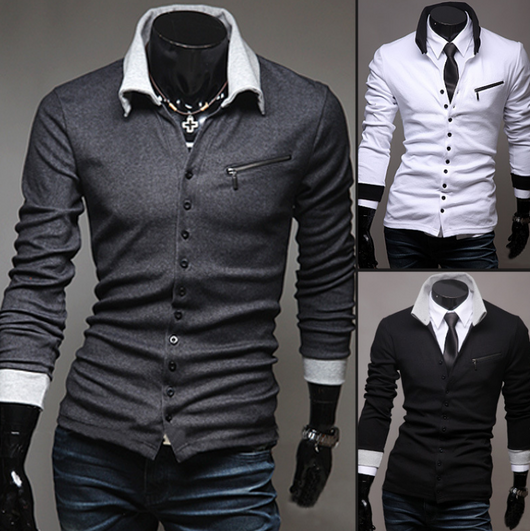 Cardigan Slim Fit Tejido para Hombre - Suéter Elegante - Image 2